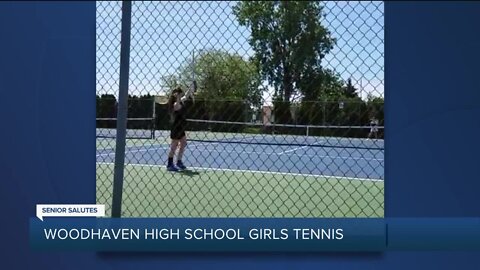 WXYZ Senior Salutes: Woodhaven High School girls tennis team
