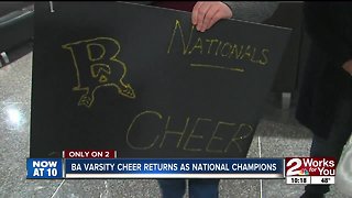 BA varsity cheer returns as national champs