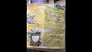 Let's Bible Journal 1 Cor. 3- Part 1 (from Lovely Lavender Wishes)