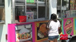Food truck owner thanks the community