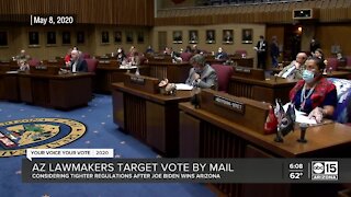 Arizona lawmakers target vote by mail