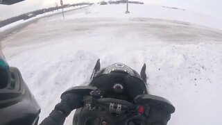 Snowmobile Field Riding (Part 4)