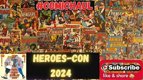 Comic Haul from Heroes Con 2024 #comichaul