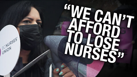 Nurses' unions call for more nurses, not less, as vax mandate cuts loom