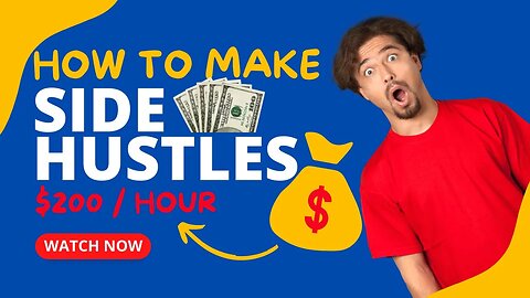 4 Passive Income Ideas - Earn $200 Per Hour by Watching Videos