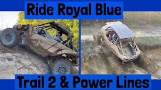 Royal Blue Trail 2 & The Power Lines. YXZ/Turbo S.