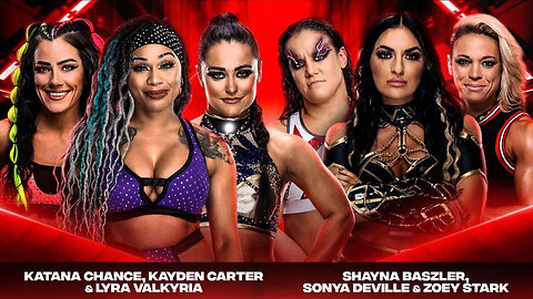 6-Woman Tag Team Match