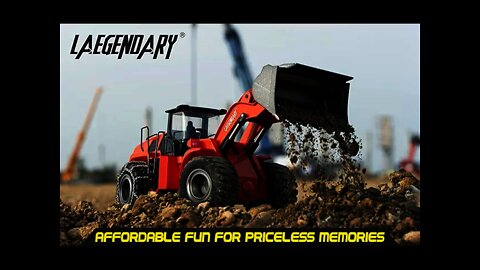 1:14 Scale 22 Channel Full Functional Remote Control Front Loader Construction Tractor #shorts