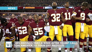 NFL Ratings Take A Knee After Trump Calls On America To Turn Off Protests