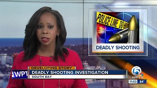 Man shot and killed in South Bay