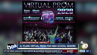 Local DJ plans virtual prom for San Diego high school seniors