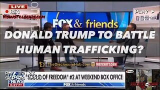 Donald Trump To Battle Human Trafficking... "Sound Of Freedom" #VishusTv 📺