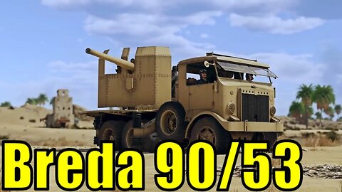 Breda 90/53: Precision on Wheels! - Tropical Storm Battlepass - War Thunder