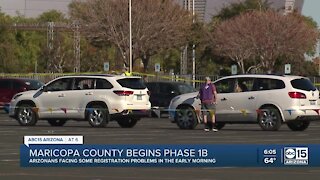 Maricopa County begins Phase 1B vaccinations