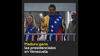 Maduro ofrece declaraciones tras su triunfo en las presidenciales