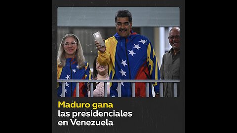 Maduro ofrece declaraciones tras su triunfo en las presidenciales