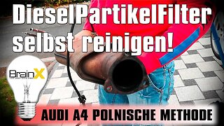 So reinigen Sie den DPF-Filter und brennen den Dieselpartikelfilter selbst aus POLENMETHODE!