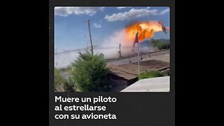 Se estrella una avioneta que combatía un incendio en Chile