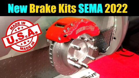 New BIG Brake Kit Showcase By SSBC USA | SEMA 2022 |