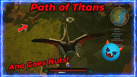 Anodontosaurus Goes Nuts! | Path of Titans | Gameplay