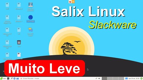 Nova versão lançada do Salix Linux. Distro baseada em Slackware. Simples e fácil de usar.