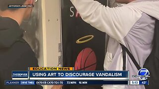 Jefferson Jr/Sr High using art to discourage vandalism