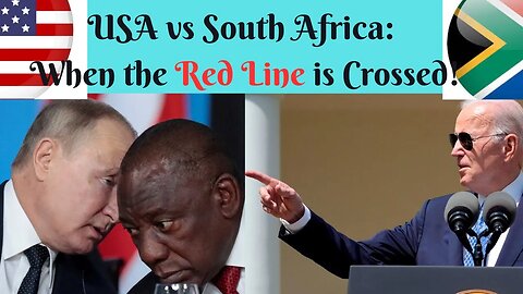USA vs South Africa: When the Red Line is Crossed!