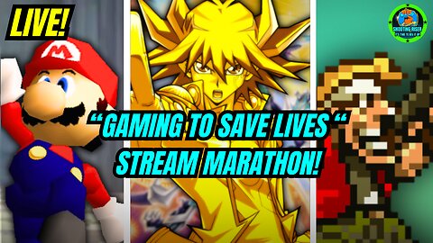 "GAMING TO SAVE LIVES" Charity Stream! + Pink Hair Reveal! Mario 64 + Metal Slug + Yu-Gi-Oh! #live