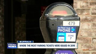 Here's where the most parking tickets were issued in 2019