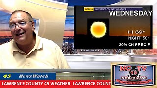NCTV45 LAWRENCE COUNTY 45 WEATHER SATURDAY SEPTEMBER 23 2023