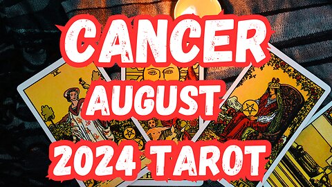Cancer ♋️- Break the cage of negativity! August 2024 Evolutionary tarot reading #cancer #tarotary
