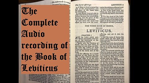 Leviticus: Satan hates the word of God! Audio book