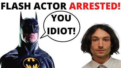 CRAZY! THE FLASH ACTOR ARRESTED! FLASH MOVIE DELAYED!!