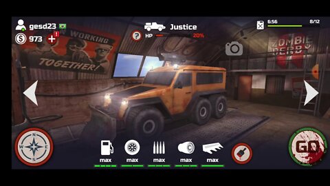 GUIGAMES - Derby Zombie 2 - Halloween fase 8 - Carro Justice
