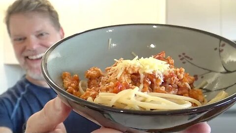 Chicken Mince Spaghetti
