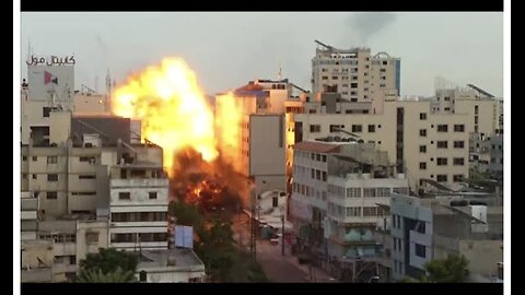 Israel-Hamas war: Gaza buildings are flattened after Israel’s counterstrike