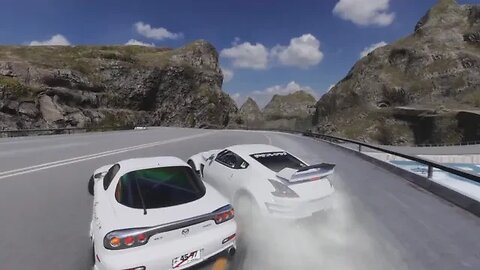 Tandems on Summer Castle Road - CarX Drift Racing Online (Steering Wheel Gameplay)