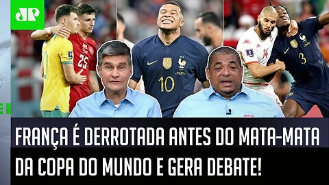 "É A REAL, cara! A França PERDEU pra Tunísia, mas o MAIS INCRÍVEL é que..." Veja DEBATE sobre a Copa