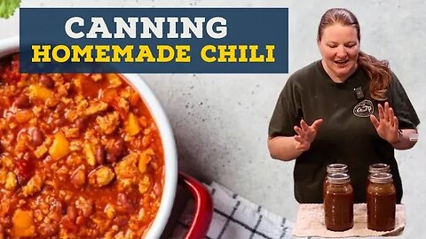 Pressure Canning Chili | Every Bit Counts Challenge Day 28