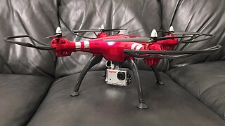 Syma X8HG 8MP HD Camera Drone with Altitude Hold Unboxing, Indoor Maiden Flight, and Review