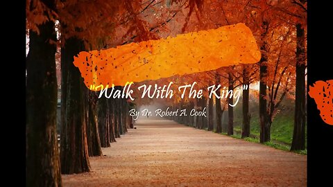"Walk With The King" Program, From the "Appreciation" Series, titled "He Answers Your Cry"