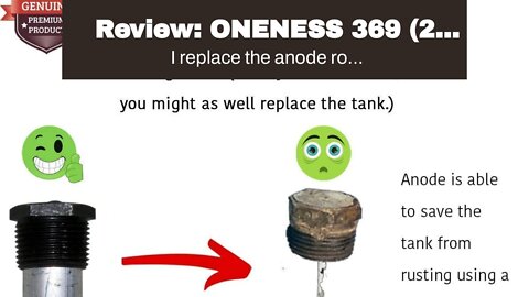 Review: ONENESS 369 (2 Pack) Anode Rod for RV Water Heater Suburban Dometic Replacement Part 23...