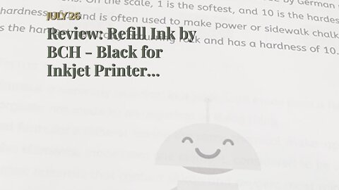 Review: Refill Ink by BCH - Black for Inkjet Printer Cartridge - Standard Grade, Save by Buying...