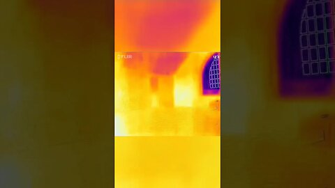 Haunted Castle makes thermal camera freak out.