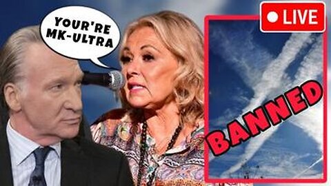 Roseanne Tell Bill Maher He's Under MK Utra Mind Control To His Face/Texas To Ban Chemtrails?