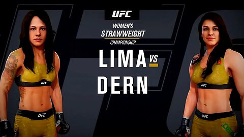 EA Sports UFC 3 Gameplay Mackenzie Dern vs Juliana Lima