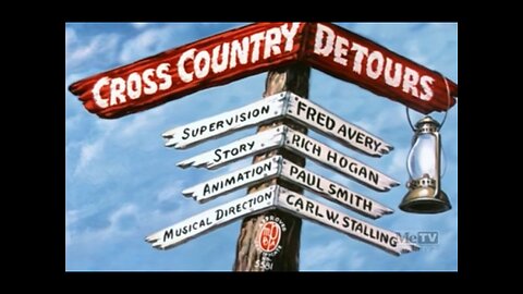1940, 3-17, Merrie Melodies, Cross Country Detours
