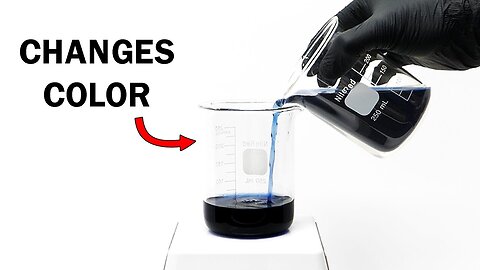 This chemical reaction looks like magic (iodine clock)