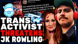 JK Rowling DESTROYS Trans Activist For Unhinged Threats!