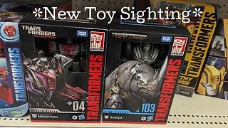 Studio Series ROTB Voyager Rhinox (#103) & Gamer Edition Megatron (+04) Rodimusbill New Toy Sighting